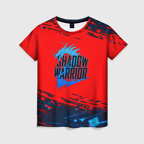 Женская футболка Shadow Warrior actions game / 3D-принт – фото 1