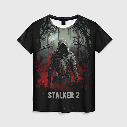 Женская футболка Stalker 2 dark mode / 3D-принт – фото 1