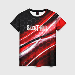 Женская футболка Silent hill текстура