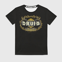 Женская футболка Druid - DnD