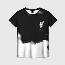 Женская футболка Liverpool текстура