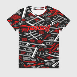 Женская футболка Tekken steel japan