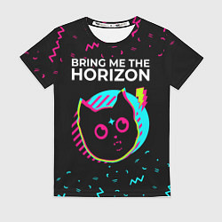 Футболка женская Bring Me the Horizon - rock star cat, цвет: 3D-принт