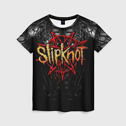 Женская футболка Slipknot band