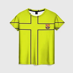 Футболка женская Barcelona fc club sport, цвет: 3D-принт