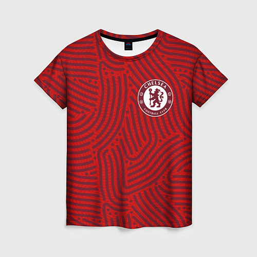 Женская футболка Chelsea отпечатки / 3D-принт – фото 1