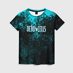 Женская футболка Dead Cells брызги красок
