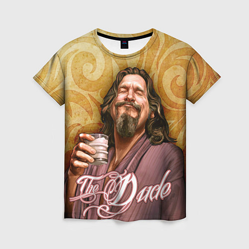 Женская футболка The Big Lebowski dude / 3D-принт – фото 1