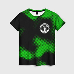 Женская футболка Manchester United sport halftone