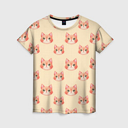 Женская футболка Рыжие котята