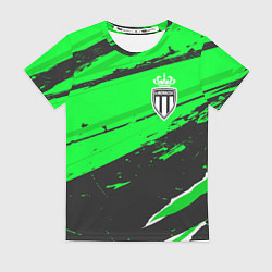 Женская футболка Monaco sport green
