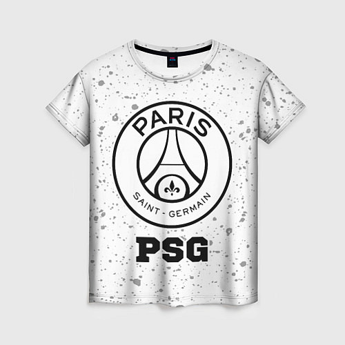 Женская футболка PSG sport на светлом фоне / 3D-принт – фото 1