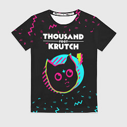 Футболка женская Thousand Foot Krutch - rock star cat, цвет: 3D-принт