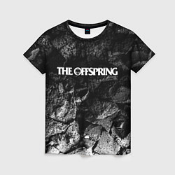 Футболка женская The Offspring black graphite, цвет: 3D-принт