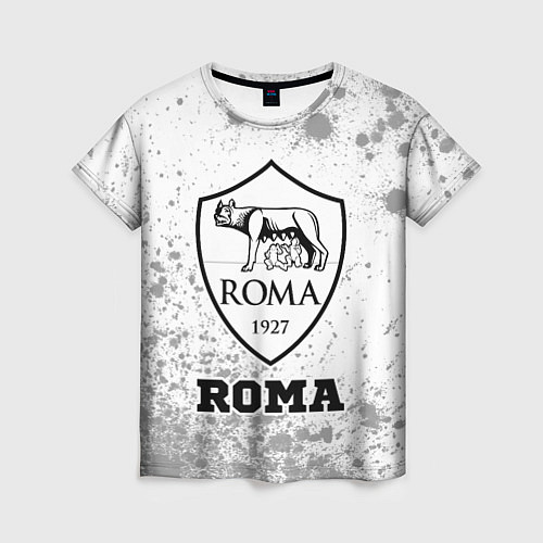 Женская футболка Roma sport на светлом фоне / 3D-принт – фото 1