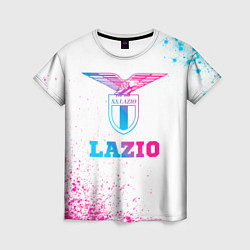 Футболка женская Lazio neon gradient style, цвет: 3D-принт