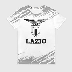 Футболка женская Lazio sport на светлом фоне, цвет: 3D-принт