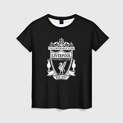 Футболка женская Liverpool fc club, цвет: 3D-принт