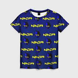 Женская футболка Ninja fortnite games