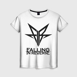 Женская футболка Falling in Reverse band logo