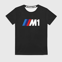 Женская футболка BMW m1 logo