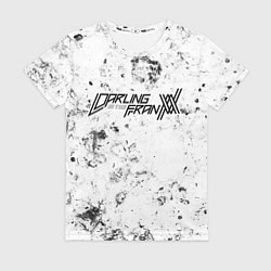 Футболка женская Darling in the FranXX dirty ice, цвет: 3D-принт