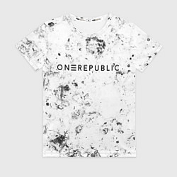 Женская футболка OneRepublic dirty ice