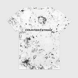 Футболка женская Counter Strike 2 dirty ice, цвет: 3D-принт