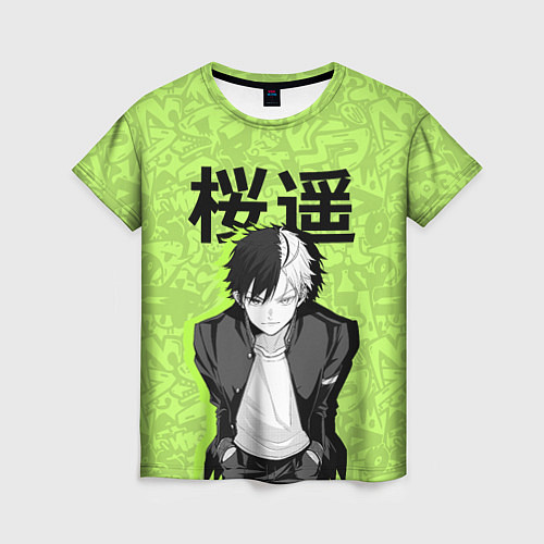 Женская футболка Харука - Ветролом / 3D-принт – фото 1