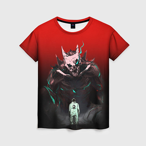 Женская футболка Кайдзю - Хибино / 3D-принт – фото 1