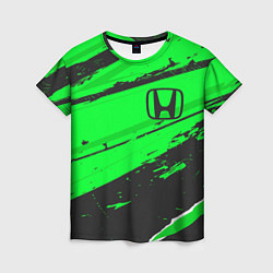 Футболка женская Honda sport green, цвет: 3D-принт