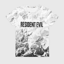 Футболка женская Resident Evil white graphite, цвет: 3D-принт