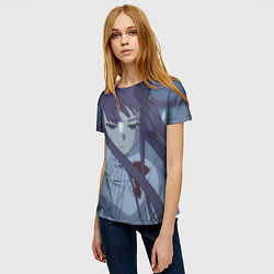 Футболка женская Fern Fight, цвет: 3D-принт — фото 2