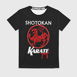 Женская футболка Сётокан - стиль каратэ