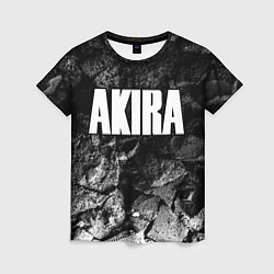 Женская футболка Akira black graphite