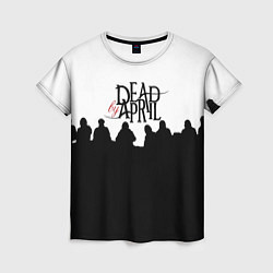 Футболка женская Dead by april rock, цвет: 3D-принт