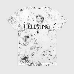 Женская футболка Hellsing dirty ice