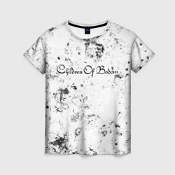 Женская футболка Children of Bodom dirty ice