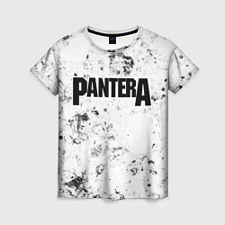 Женская футболка Pantera dirty ice