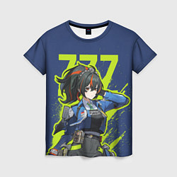 Женская футболка Zhu Yuan - Zenless Zone Zero