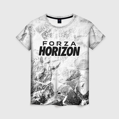 Женская футболка Forza Horizon white graphite / 3D-принт – фото 1