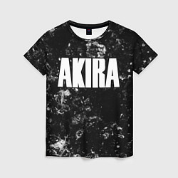Женская футболка Akira black ice