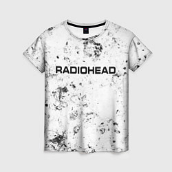 Женская футболка Radiohead dirty ice