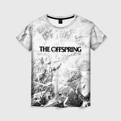 Женская футболка The Offspring white graphite