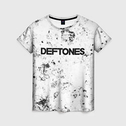 Женская футболка Deftones dirty ice