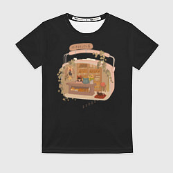 Женская футболка Ведьмина служба доставки: Studio Ghibli