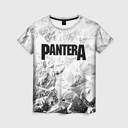 Женская футболка Pantera white graphite