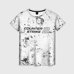 Футболка женская Counter-Strike 2 dirty ice, цвет: 3D-принт