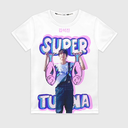 Женская футболка BTS Super Tuna / 3D-принт – фото 1
