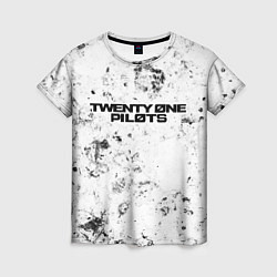 Футболка женская Twenty One Pilots dirty ice, цвет: 3D-принт